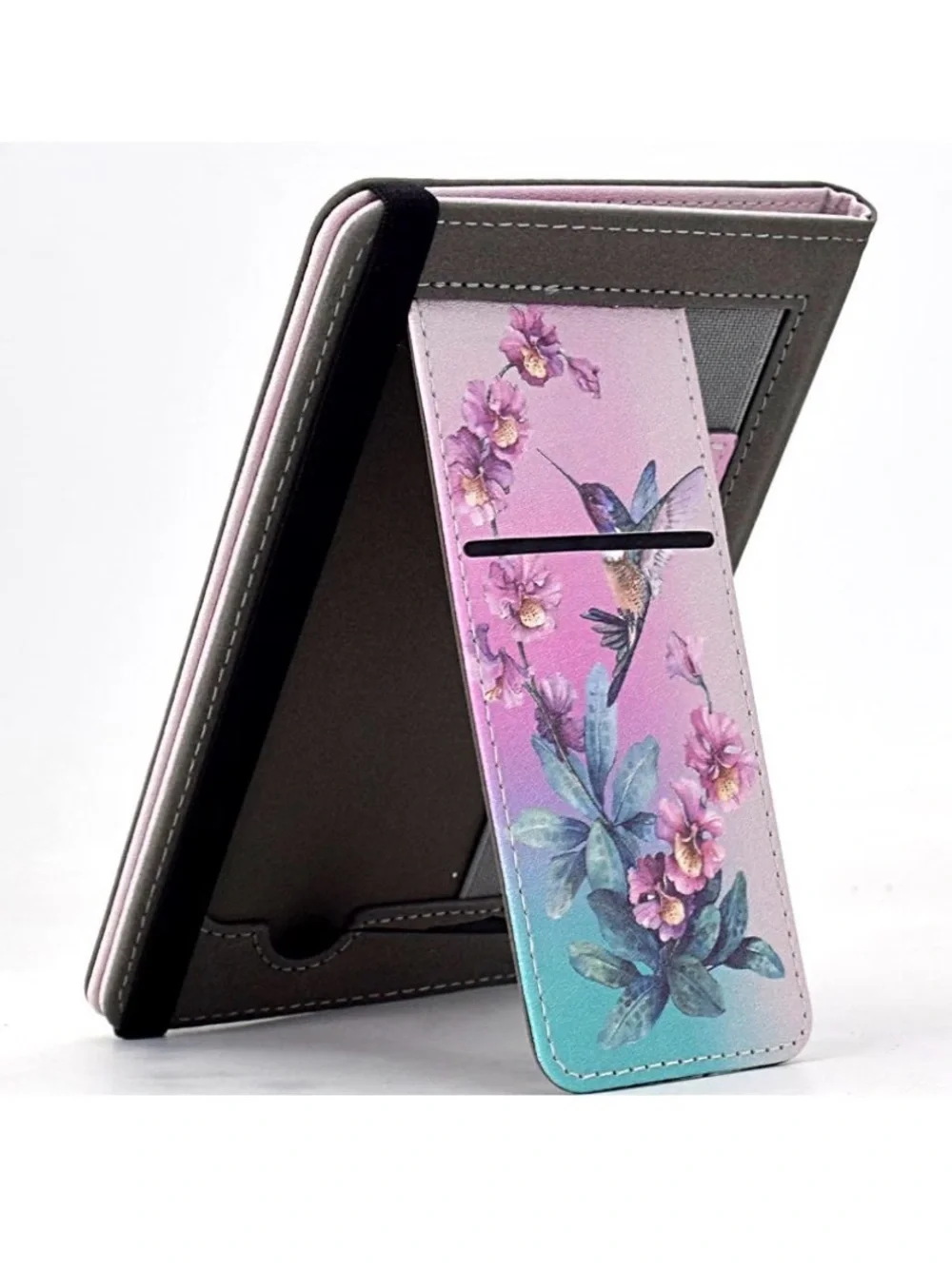 Universal eReader Case 6” PU Leather Stand Cover w/ Hand Strap for 6'' Kindle
